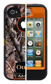 Importer520 2in1 combo purple orange polka dot flex gel case for iphone 4. Otterbox Defender Realtree Series Case Holster For Iphone 4 4s Retail Packaging Protective Case For Iphone Blaze Orange Ap Camo Pattern Buy Online In Botswana At Desertcart Productid 3201717