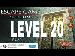 escape game 50 rooms 1 level 20