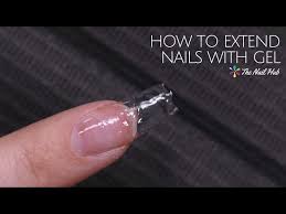 how to extend nails with gel you