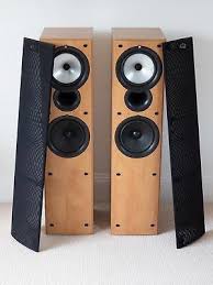 kef q55 2 floor stand speaker audio