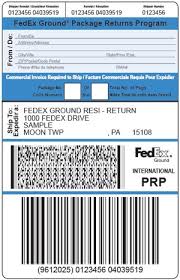 Package Return Services Return Shipping Labels Fedex