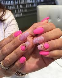 This can be done the easy way by using white plastic tips glued to your natural nails and then the tech will apply clear acrylic over that to provide strength to the nail extension. 22 Pink Summer Nail Arts Ideas Design Trends Premium Psd Vector Downloads
