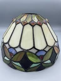 Style Stained Glass Leaded Lamp