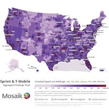 Spectrum Position Of A Merged T Mobile Us Sprint Rcr