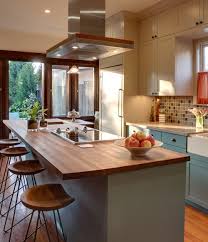 kitchens with butcher block counters