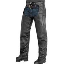 Mens Plains Leather Chaps From River Road Motorcycle Gear