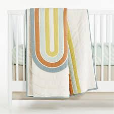 Modern Linework Baby Crib Bedding Set