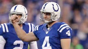 Four with the new england patriots vinatieri holds nfl career records for most points scored, most postseason points scored, most field goals made, and most overtime field goals made. Colts Adam Vinatieri 45 Gets New Deal And A Chance To Set Scoring Record Chicago Tribune