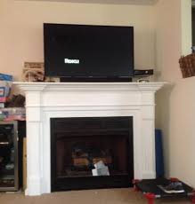 removing ventless gas fireplace and