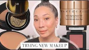trying new makeup chantecaille