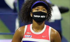 Japanese tennis star naomi osaka has pulled out of a major tennis tournament in new york in a protest over the police shooting of jacob blake. Us Open Naomi Osaka Responds To Parents Of Trayvon Martin Ahmaud Arbery
