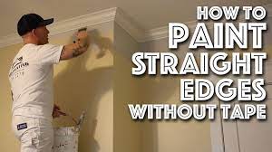 how to paint edges without tape