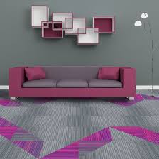 colorful gradual carpet tiles stripe