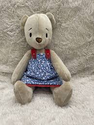bear with name in a fl dress