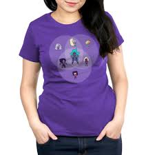 Amethyst Fusion Chart T Shirt Womens 2xl