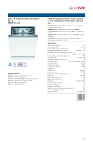 Maybe you would like to learn more about one of these? Bosch Smv4hvx45g Specification Manualzz