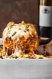 lasagna with meat sauce the cookie