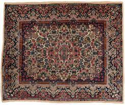 antique persian lavar kerman square rug