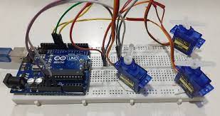 control multiple servo motors with arduino