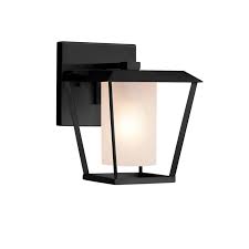 Shop Justice Design Group Fusion Patina 1 Light Matte Black Outdoor Wall Sconce Frosted Crackle Cylinder W Flat Rim Shade Overstock 23613373