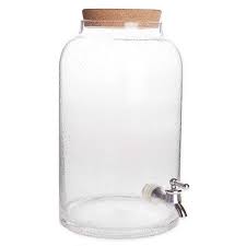 1 75 Gallon Clear Bubble Glass Drink