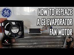 ge refrigerator evaporator fan motor