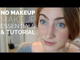 no makeup makeup essentials tutorial