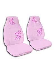 Cute Pink Roses Car Seat Covers