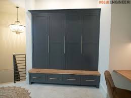 how to build mudroom lockers easy and