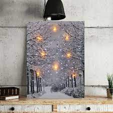 Lighted Canvas Led Wall Art