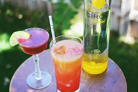 tails with ciroc pineapple simple