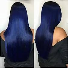 18 inches hand tied 100% human real hair beyonce's hairstyle. Amazon Com Kerrywigs Grade 10a Brazilian Hair Blue Color Silky Straight Full Lace Human Hair Wigs Pre Plucked Baby Hair Glueless Long Straight Ombre Lace Front Wigs 150 Density 24inch Lace Front Wig