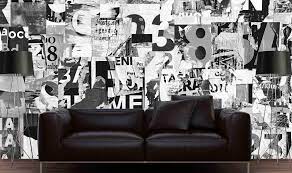 Black And White Collage Wallpaper