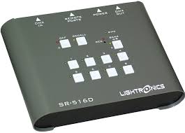 Lightronics Sr516d Architectural Desktop Dmx Lighting Controller Full Compass Systems