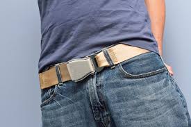 The Flybuckle Beige Fashion Belt Made