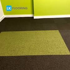 fun with commercial carpet tile colours