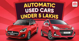 automatic cars in india under 5 lakhs