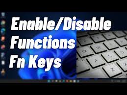disable function fn keys in windows 11