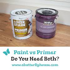 Paint Vs Primer Do You Actually Need