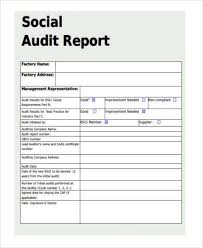 Free 8 Sample Audit Report Forms In Pdf Word