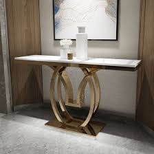 yuhai new design clear console table