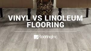 vinyl vs linoleum flooring you