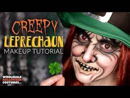 creepy leprechaun makeup tutorial ft