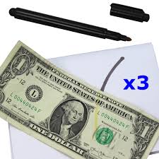 3 counterfeit money detector test fake