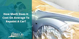 Cost On Average To Repaint A Car