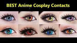 sweety anime red colored contacts uniqso