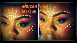 african tribe makeup you