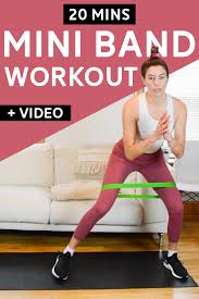 quick mini band workout total body