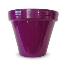 This pottery is perfect to mix and match with our other ceramic pieces. Ceramo Pcsbx 8 V Tv Powder Coated Ceramic Standard Flower Pot Violet Toolboxsupply Com