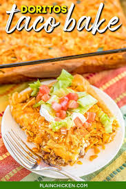 Doritos Taco Bake - Plain Chicken